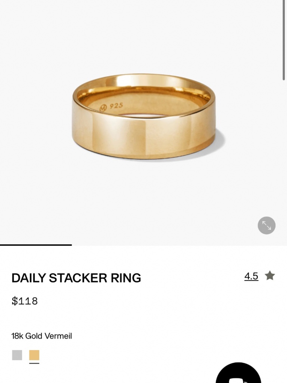 MEJURI stacking ring